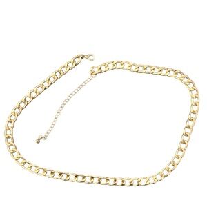 Gold Chunky Chain FREE w/$50 Bundle 🆕 NWOT Adjustable up to 21” Gold Toned